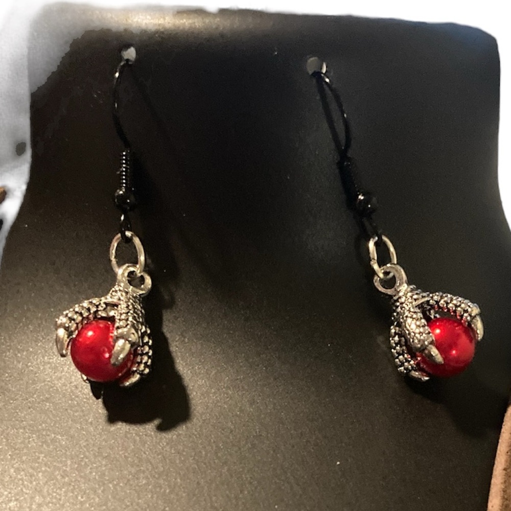 Dragons heart and treasure jewelry set
